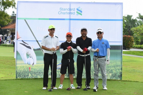 Standard Chartered Việt Nam tổ chức giải golf cho khách hàng thân thiết