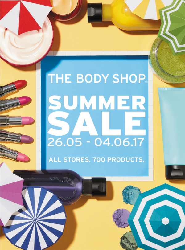 The Body Shop đánh bay cái nóng mùa hè bằng cơn lốc ưu đãi