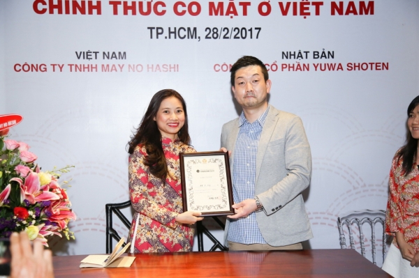 Công ty May No Hashi chính thức là nhà phân phối vải Nhật độc quyền tại Việt Nam