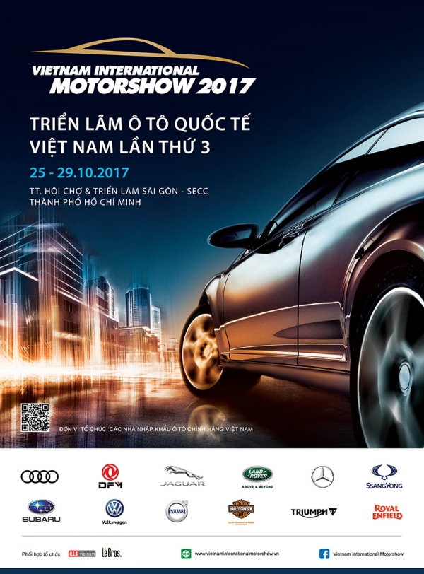 VIMS 2017 quy tụ 12 thương hiệu xe nhập khẩu nổi tiếng