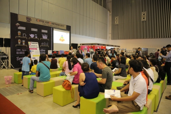 Coffee Expo Vietnam 2017: Thiên đường cà phê và món ngọt