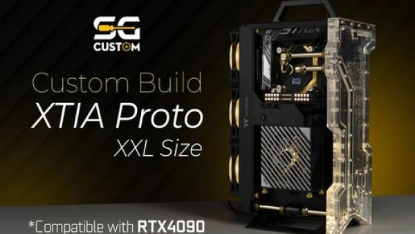 Custom ITX Case for RTX 4090 Strix Gaming