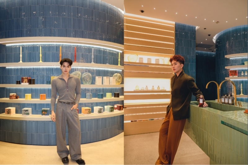 KOLs Việt 'giải mã' lăng kính đa màu Loewe Perfumes tại Thượng Hải