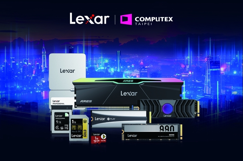 COMPUTEX 2024: Lexar trưng bày loạt sản phẩm lưu trữ 