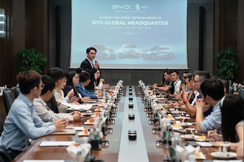 Ô tô điện BYD sẽ tham gia thị trường ô tô Việt Nam trong thời gian tới