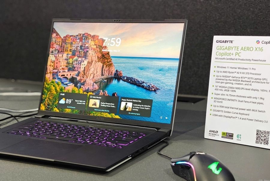 COMPUTEX 2025: GIGABYTE tái định nghĩa trải nghiệm game và sáng tạo với loạt sản phẩm ấn tượng