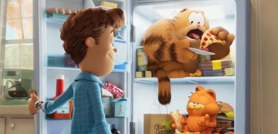 Chris Pratt và Samuel L. Jackson hóa cặp cha con nhà mèo cực quậy trong The Garfield Movie