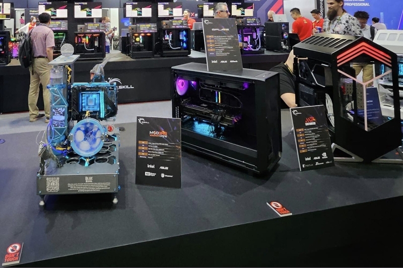 COMPUTEX 2024: Những bộ PC độc lạ tại gian hàng của G.Skill