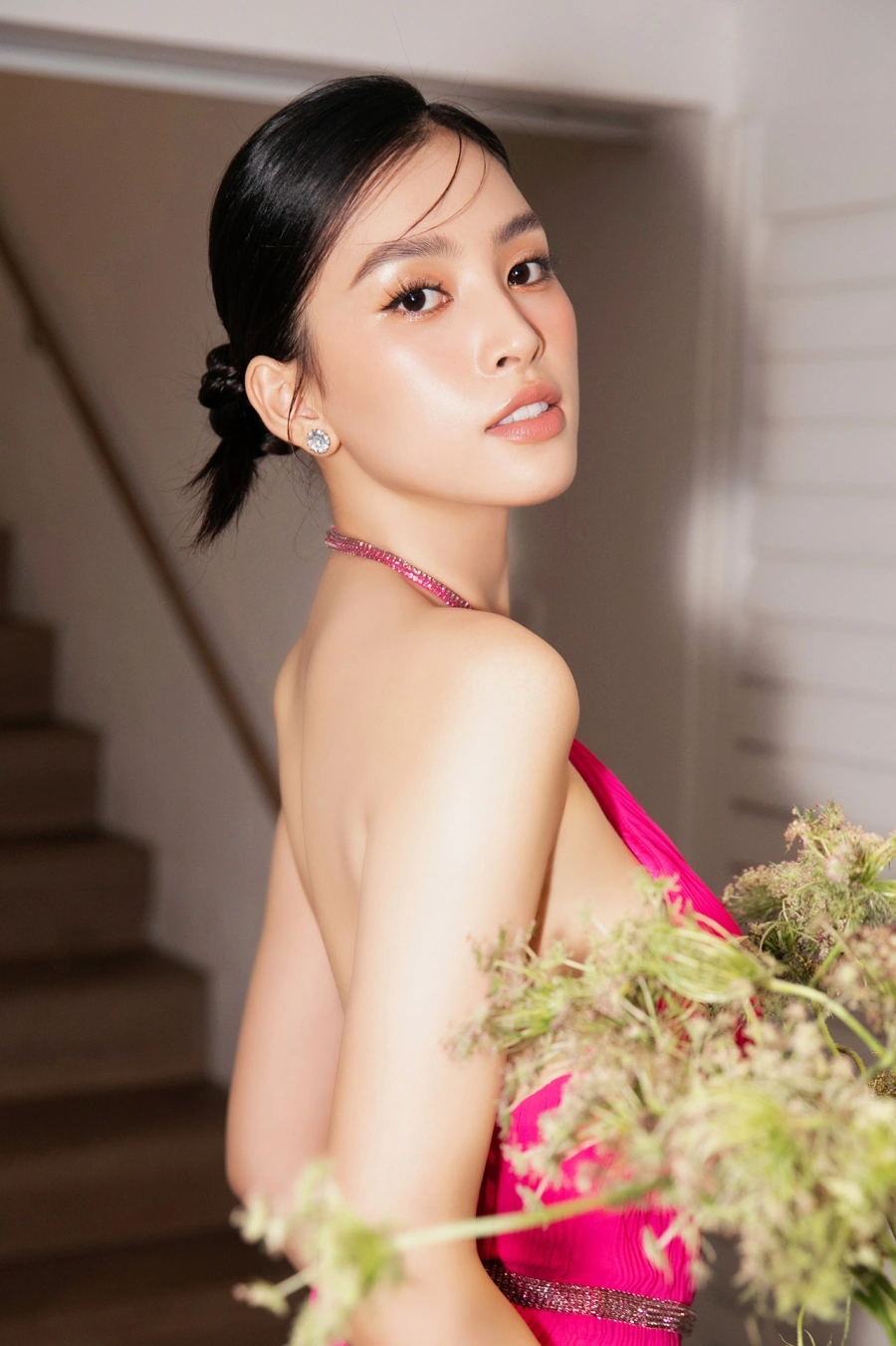 Hoa hậu Trần Tiểu Vy là đại sứ thương hiệu Menard Collagen Gold