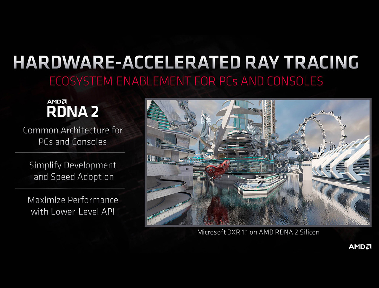 AMD cũng đã có Ray Tracing