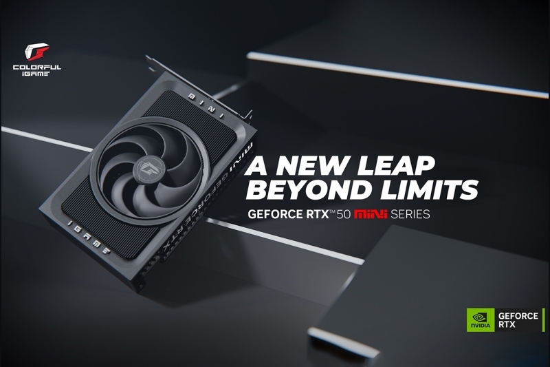 COLORFUL iGame GeForce RTX 50 MINI OC: Card đồ họa cho các hệ thống PC nhỏ gọn