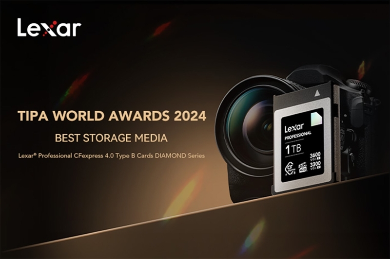 Thẻ nhớ Lexar Professional CFexpress 4.0 Type B Card DIAMOND nhận giải thưởng “Best Storage Media”