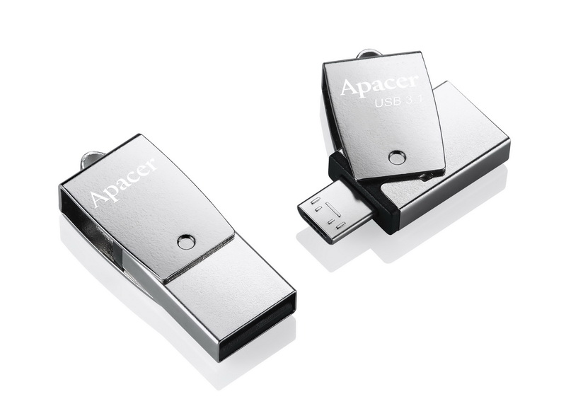 Apacer ra mắt bộ đôi USB hai kết nối