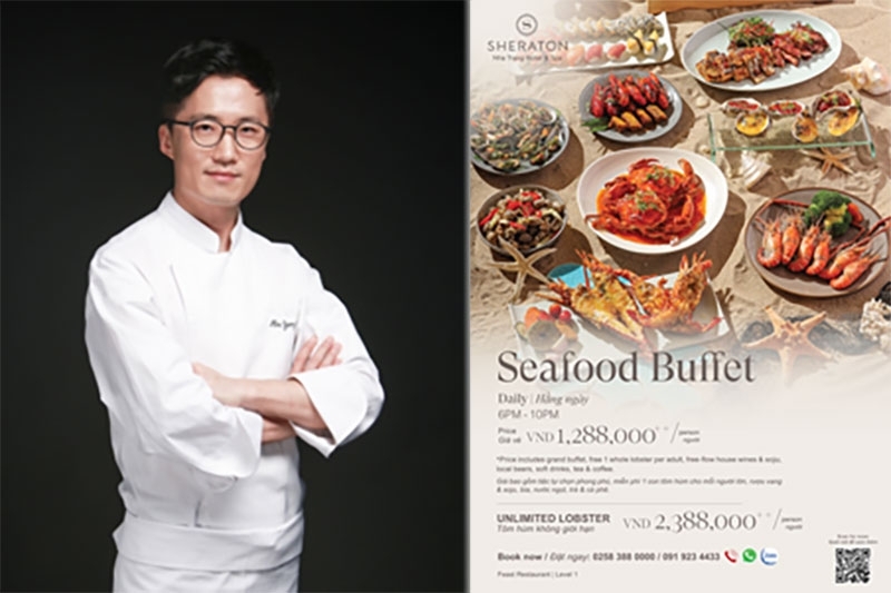 Sheraton Nha Trang Hotel & Spa bổ nhiệm ông Justin Kim làm tổng bếp trưởng mới