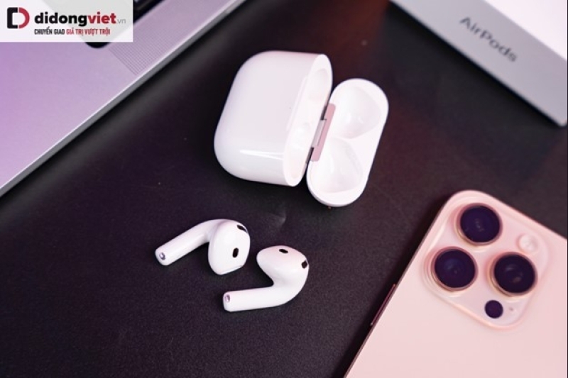 Di Động Việt chính thức mở bán Apple AirPods 4 kèm ưu đãi