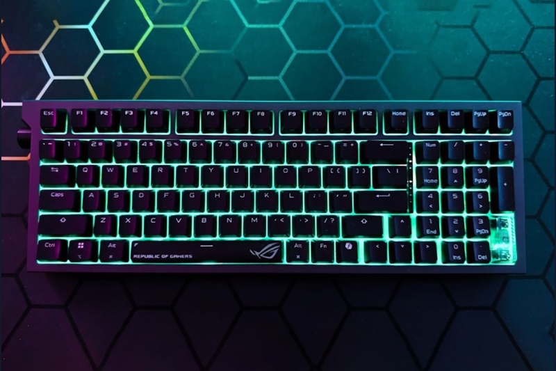 ROG Strix Morph 96 Wireless: Phím cơ không dây nhỏ gọn nhưng sở hữu layout 96%