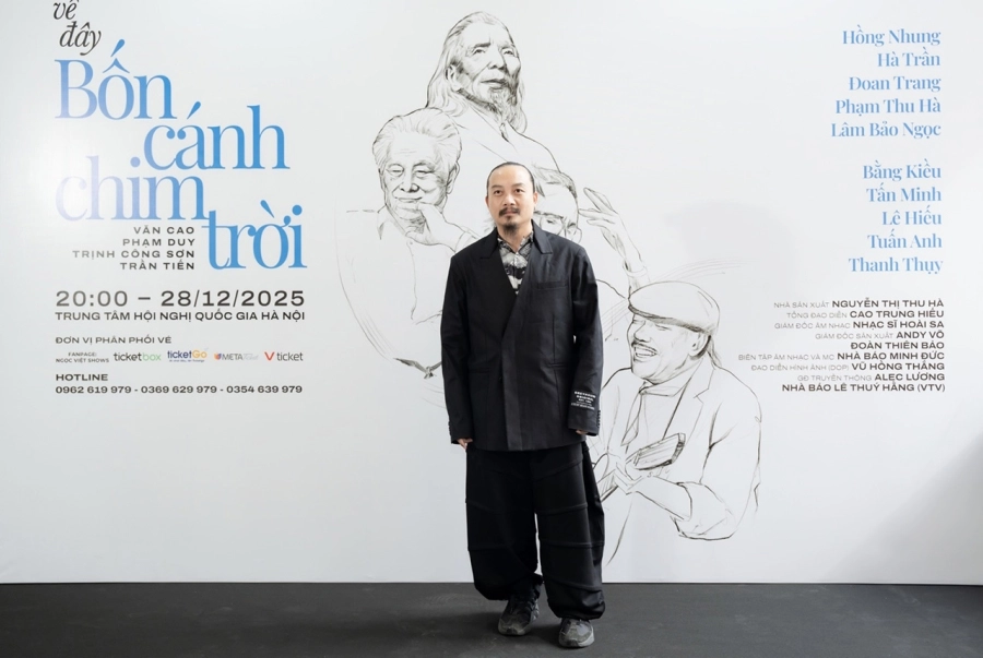 Live Concert “Về đây bốn cánh chim trời”: Đêm nhạc đặc biệt tôn vinh 4 nhạc sĩ Văn Cao - Phạm Duy - Trịnh Công Sơn - Trần Tiến