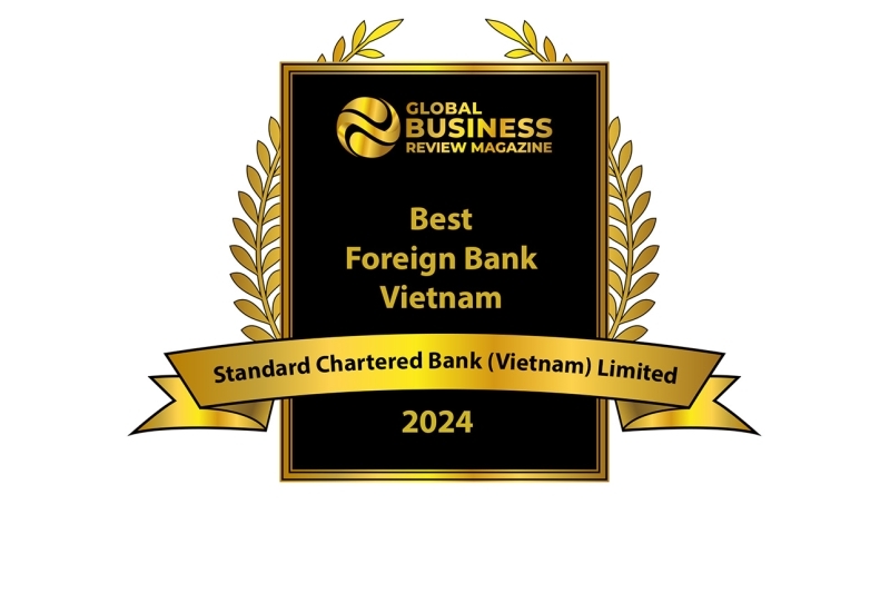 Standard Chartered Việt Nam được vinh danh Ngân hàng nước ngoài tốt nhất và Ngân hàng số tốt nhất năm 2024