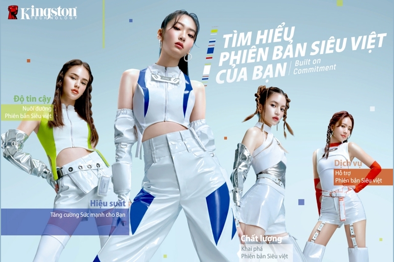 Kingston khởi động chiến dịch 'Built on Commitment'
