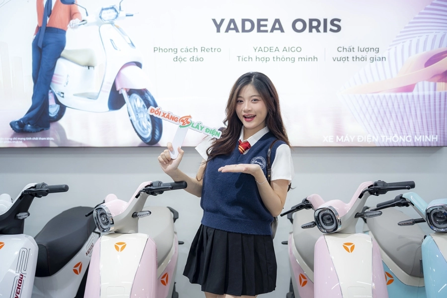 Mở showroom Yadea Plus, Yadea mang trải nghiệm chính hãng đến người dân Tp.