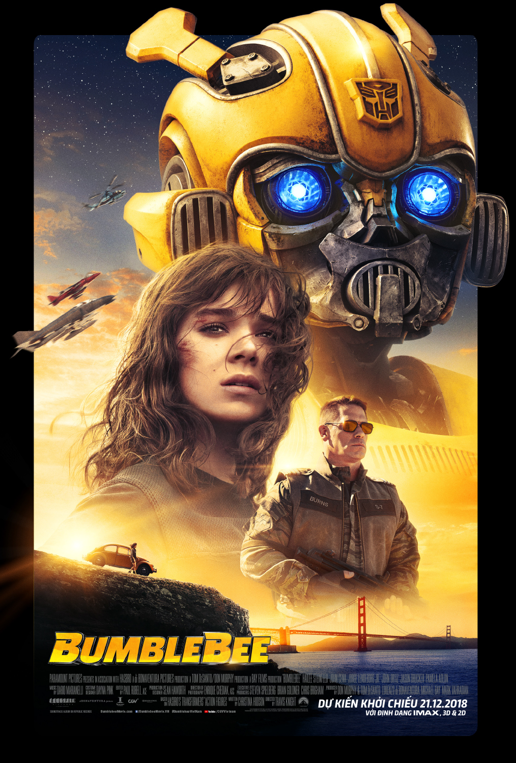 Bumblebee chính thức ra mắt khán giả tại Mỹ, thắng lợi với điểm số 100% trên Rotten Tomatoes