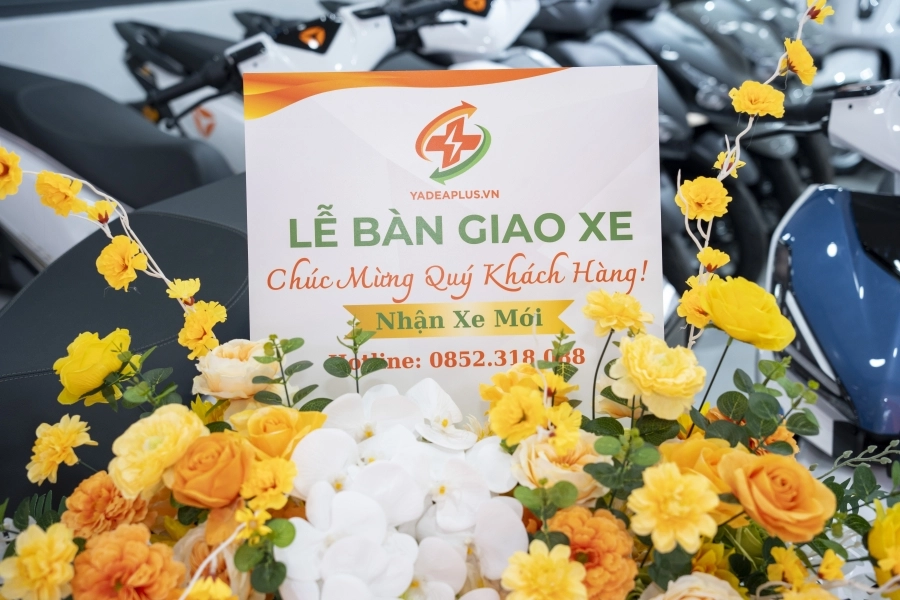 Mở showroom Yadea Plus, Yadea mang trải nghiệm chính hãng đến người dân Tp.
