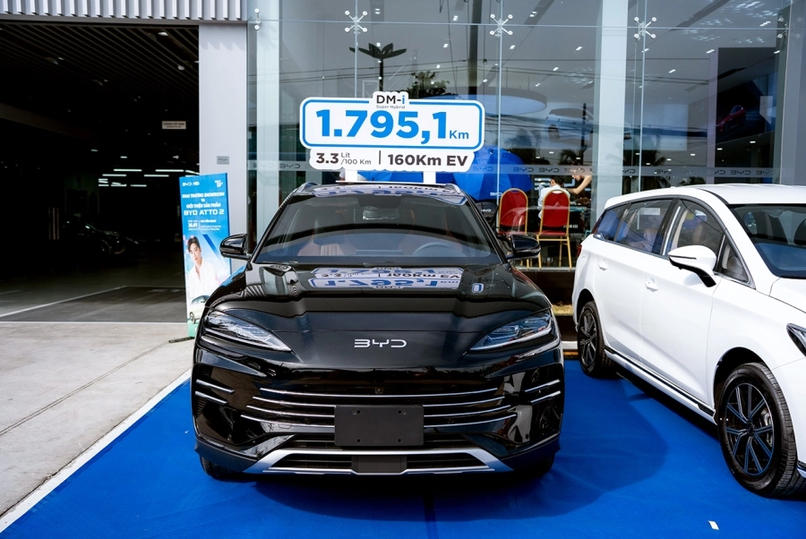 Tăng tốc thị trường miền Tây, BYD ra mắt ô-tô điện Atto 2, khai trương showrom 4s lớn nhất khu vực