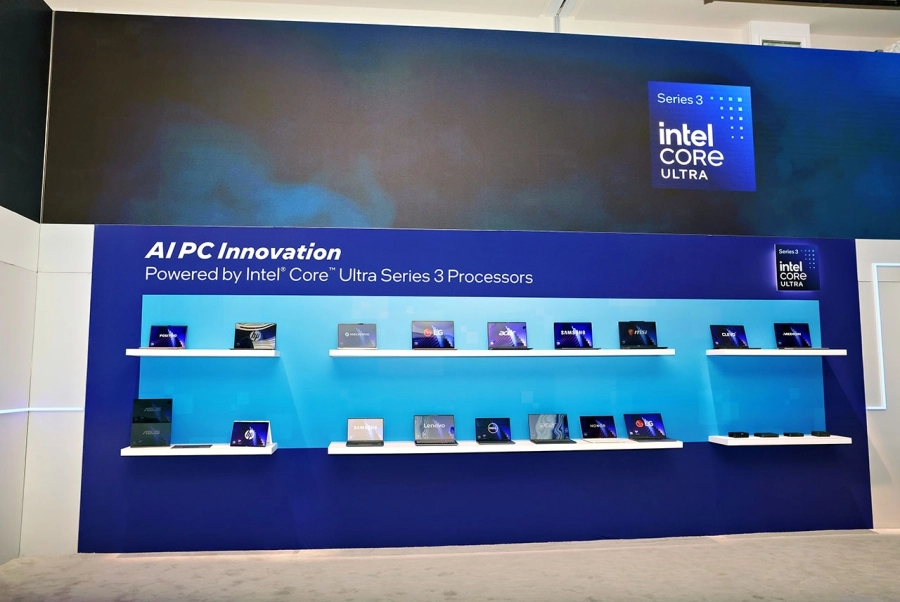 Intel Core Ultra Series 3: CPU tiến trình Intel 18A đầu tiên ra mắt tại CES 2026