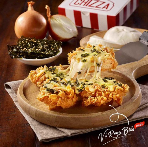 49k/miếng Chizza rong biển - ưu đãi giờ vàng