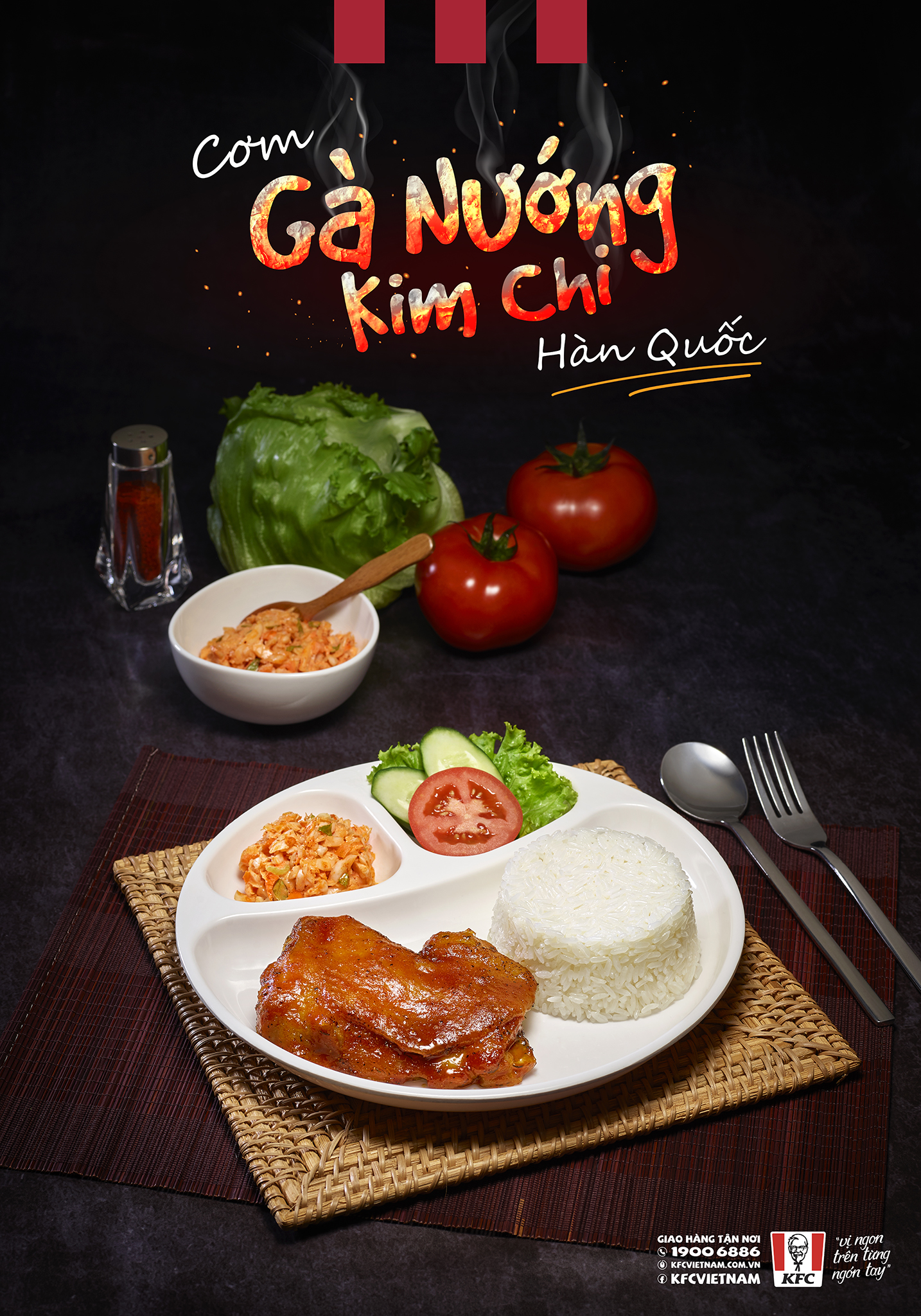 Cơm Gà Nướng Kim Chi KFC – Hương Vị Khó Quên ! 