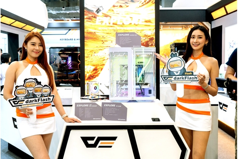 COMPUTEX 2025: darkFlash giới thiệu loạt tản nhiệt CPU, bàn phím chuột chuyên game có thiết kế ấn 