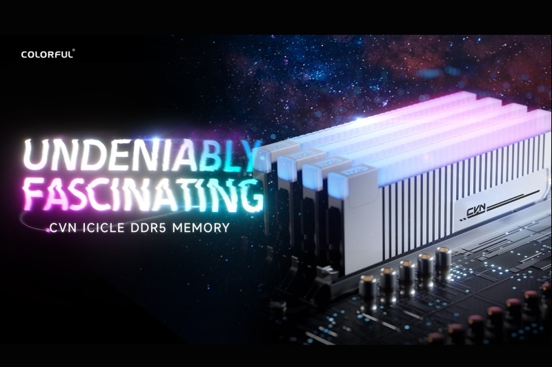 COLORFUL chính thức ra mắt dòng RAM CVN ICICLE DDR5