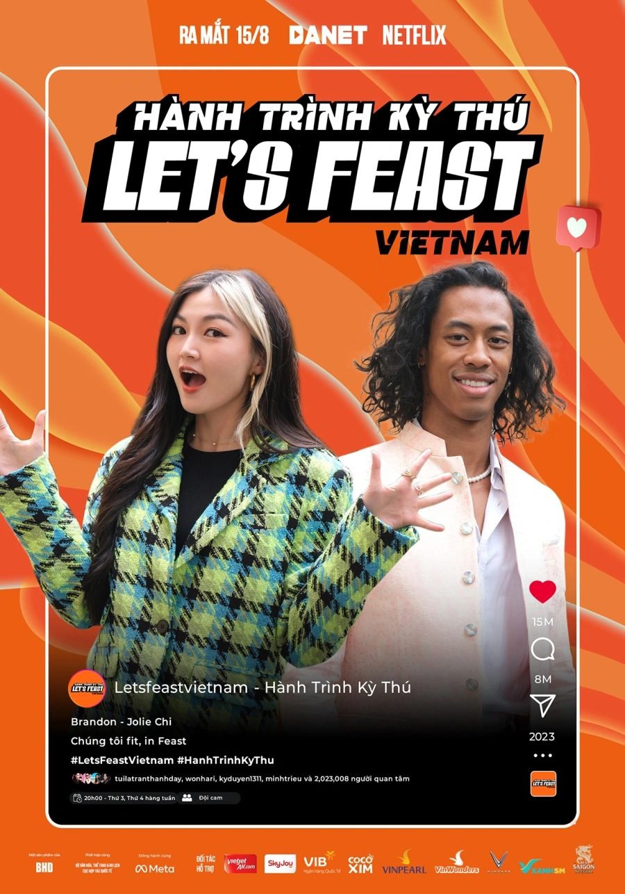 Let's Feast Vietnam - Hành Trình Kỳ Thú chính thức công bố trailer và lịch chiếu trên Netflix Châu Á