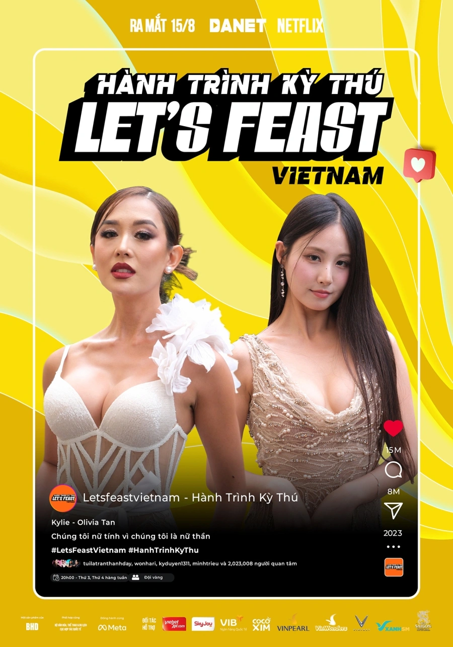 Let's Feast Vietnam - Hành Trình Kỳ Thú chính thức công bố trailer và lịch chiếu trên Netflix Châu Á