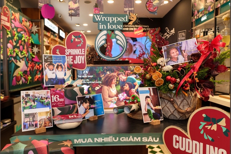 The Body Shop Việt Nam ra mắt bst Giáng Sinh 2025, kỷ niệm 16 năm đồng hành cùng hàng triệu khách hàng