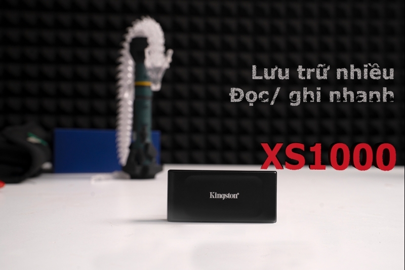 Kingston XS1000: lưu trữ nhiều, đọc/ ghi nhanh