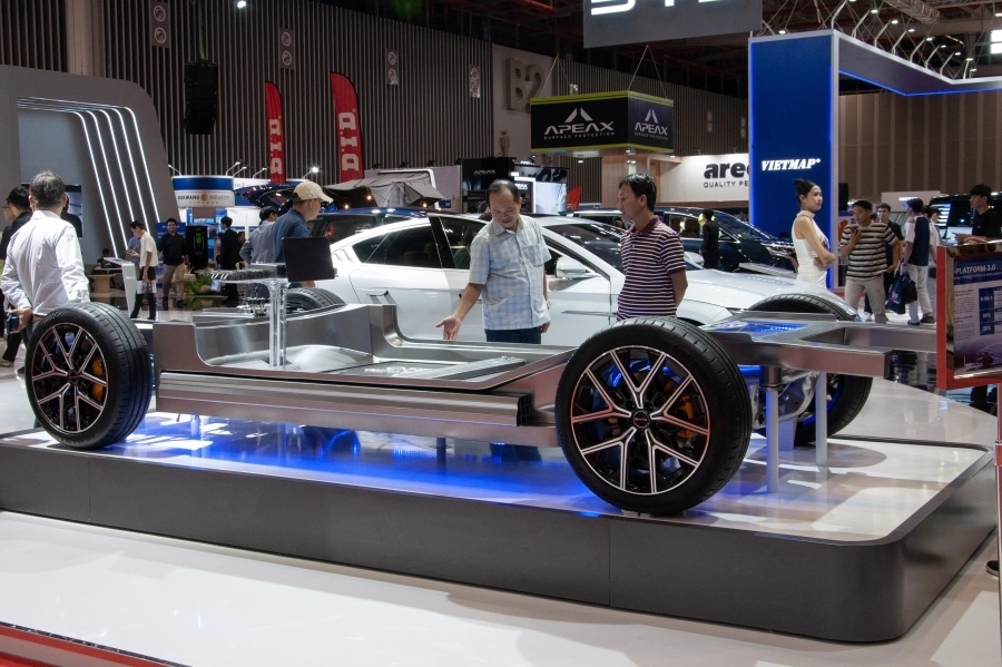 Một vòng triển lãm Vietnam Motor Show 2024