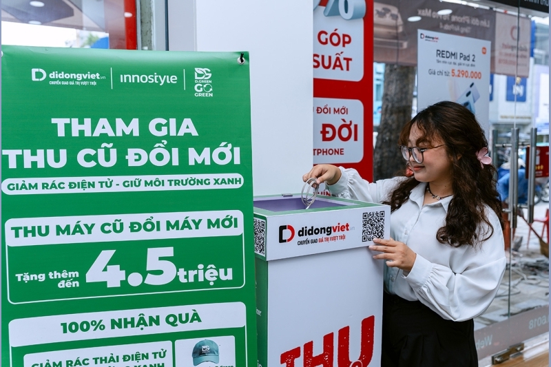 D.Green Go Green của Di Động Việt được người tiêu  hưởng ứng tích cực