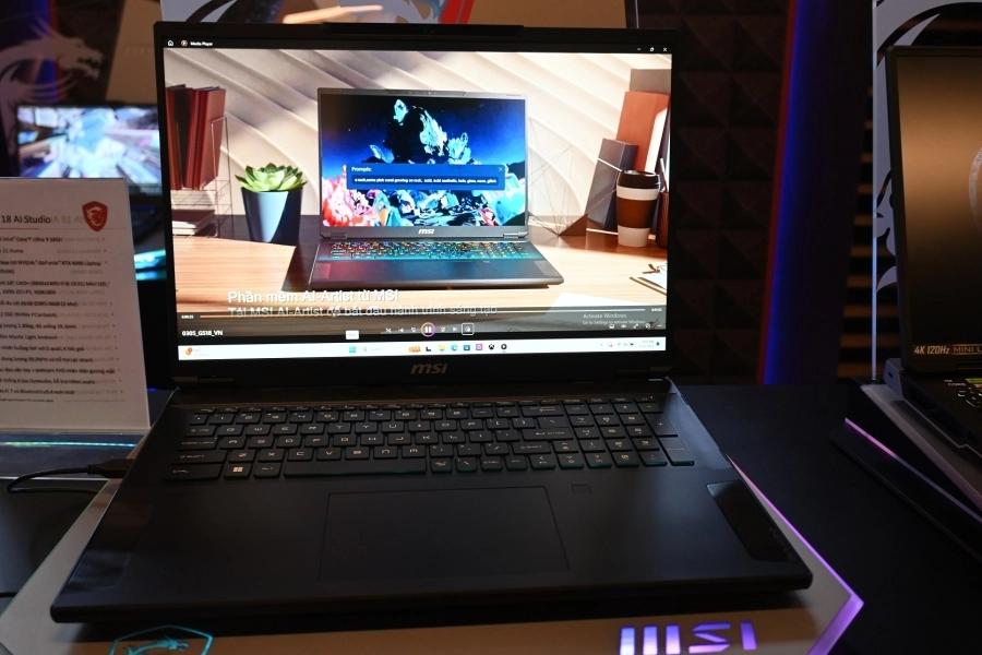 MSI mang thế hệ laptop AI với CPU Intel Core Ultra về Việt Nam