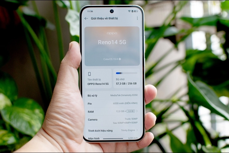OPPO Reno14 5G: Đẹp và thông minh