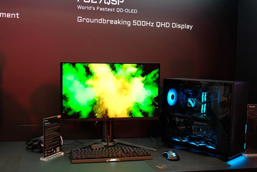 COMPUTEX 2025: GIGABYTE tái định nghĩa trải nghiệm game và sáng tạo với loạt sản phẩm ấn tượng