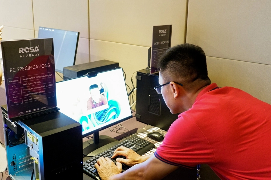 ROSA PC AI: bộ PC AI đầu tiên sử dụng vi xử lý AMD Ryzen 8000G series ra mắt tại Việt Nam