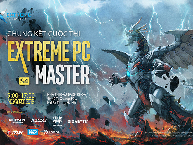 Apacer/ Zadak sẽ xuất hiện tại sự kiện Intel Extreme PC Master lần 4