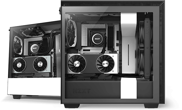 Thùng máy tính đơn giản mà chất của NZXT