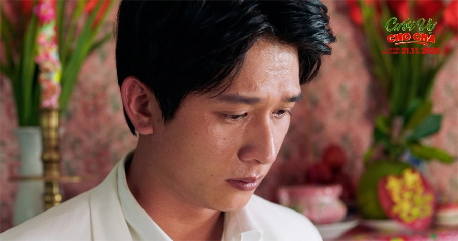Phim diện ảnh Cưới Vợ Cho Cha hé lộ câu chuyện gia đình giằng xé qua teaser trailer và poster trái ngược