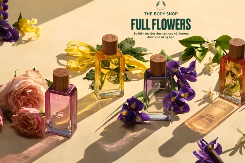 Bộ sưu tập Full Flower – Lời tự bạch bằng hương hoa từ The Body Shop