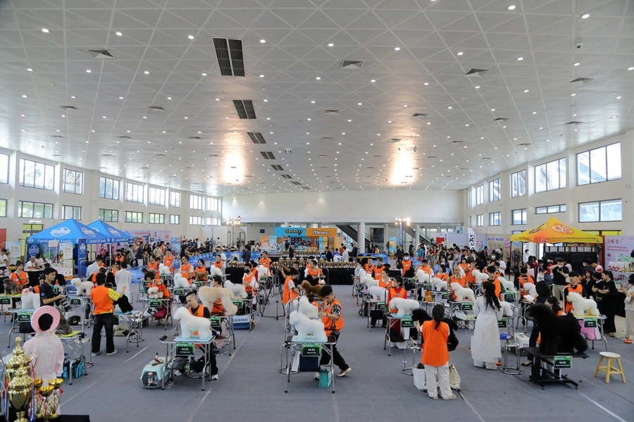 VKA Firework International Dog Show - Đà Nẵng 2025 ghi dấu ấn phong trào thú cưng Việt