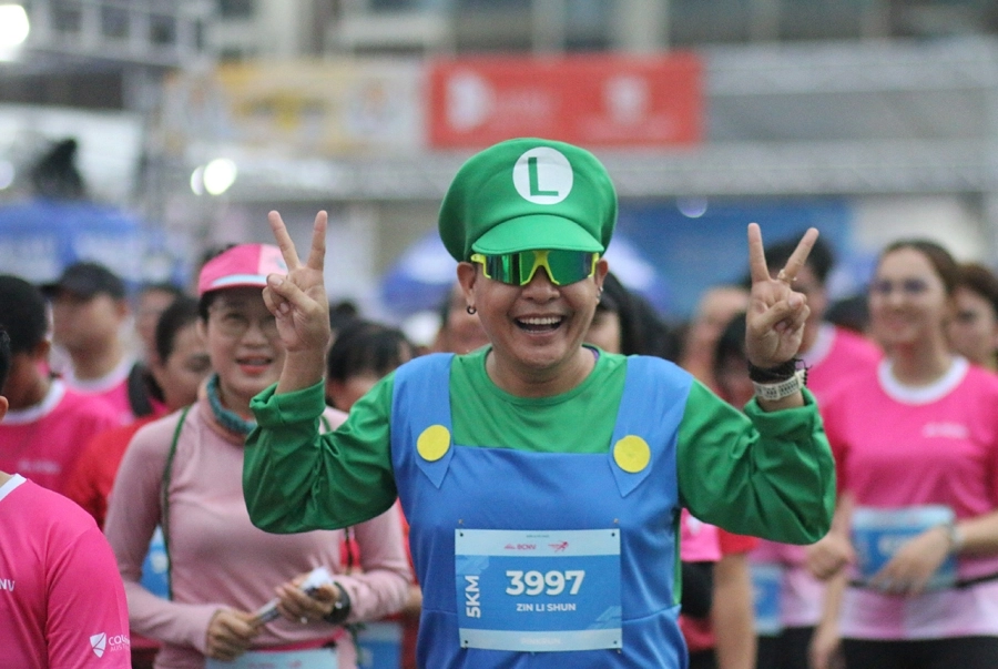 Giải Chạy Hồng 2025: Chung nhịp chạy, nối dài nghị lực sống