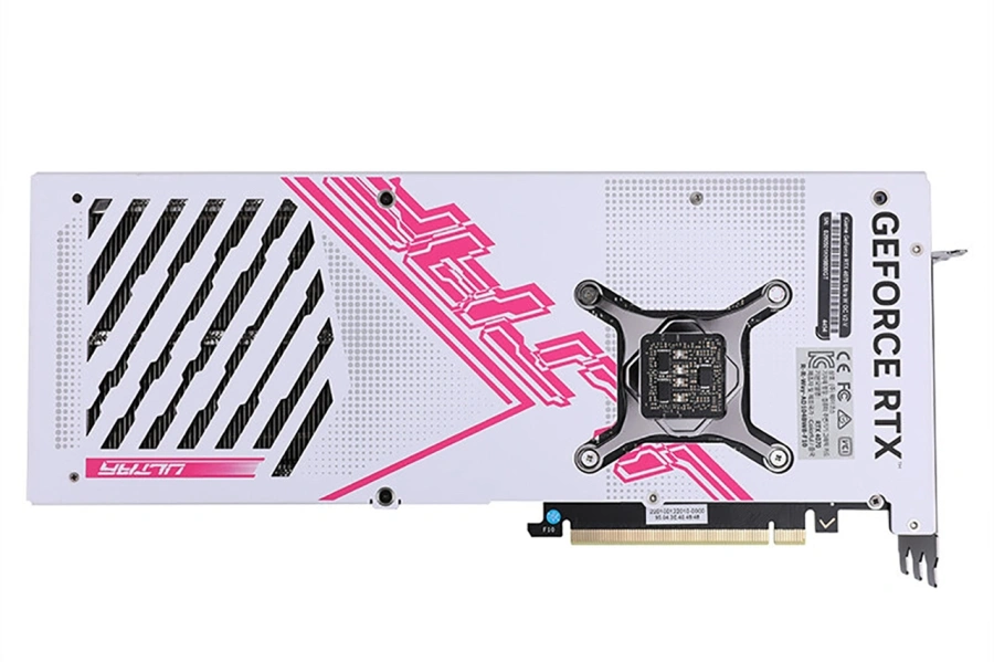 Cận cảnh card đồ họa COLORFUL iGame RTX 4070 Ultra W OC V2-V: ấn tượng với bộ cánh trắng với phong cách nghệ thuật POP Art