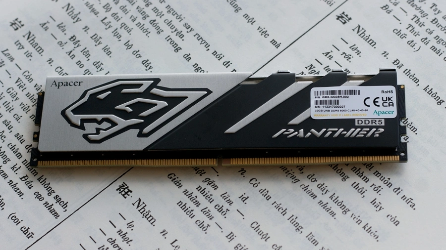 RAM Apacer Panther DDR5 chính thức cập bến Việt Nam